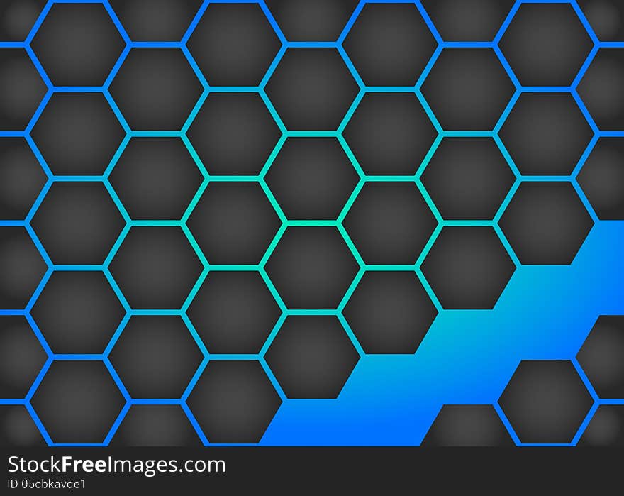 Honeycomb background