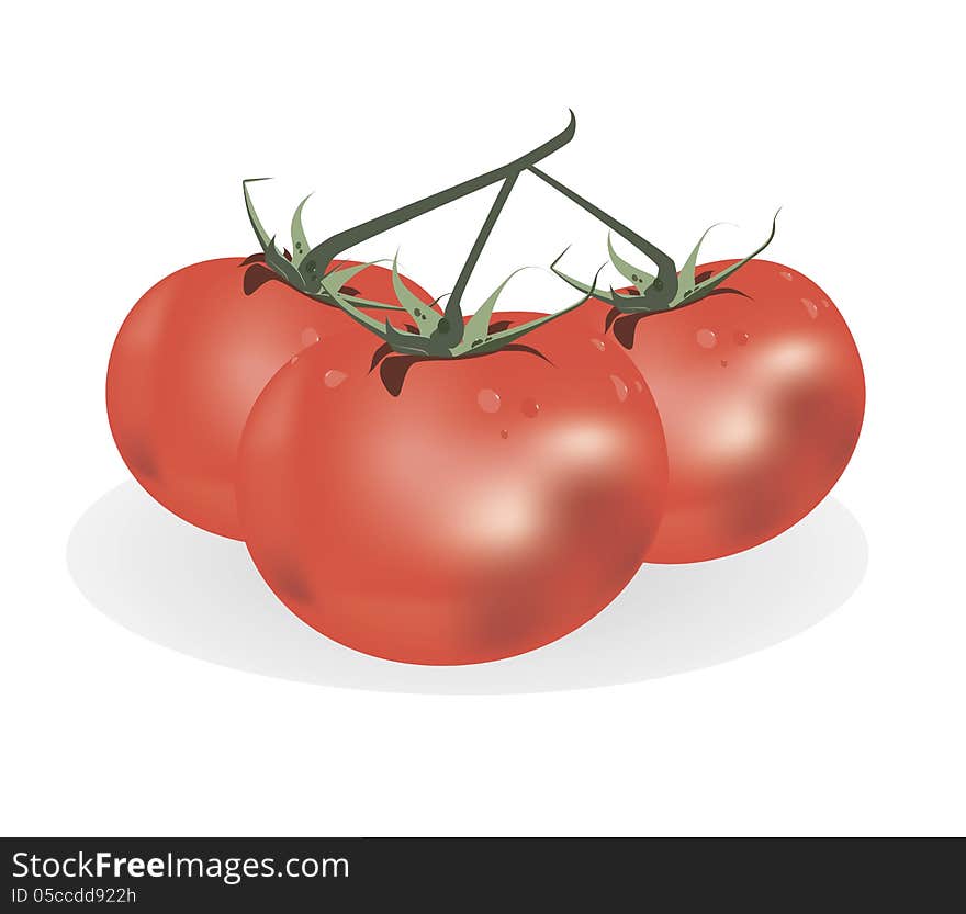 Red tomato