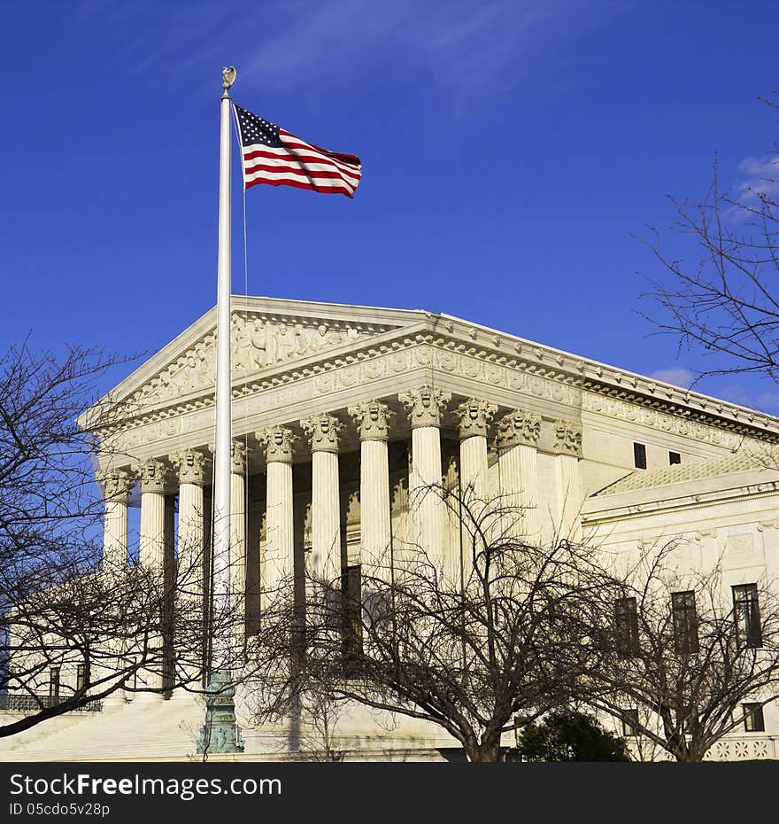 Supreme Court in Washington, DC, United States of America