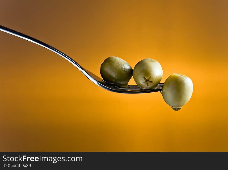 Green olives