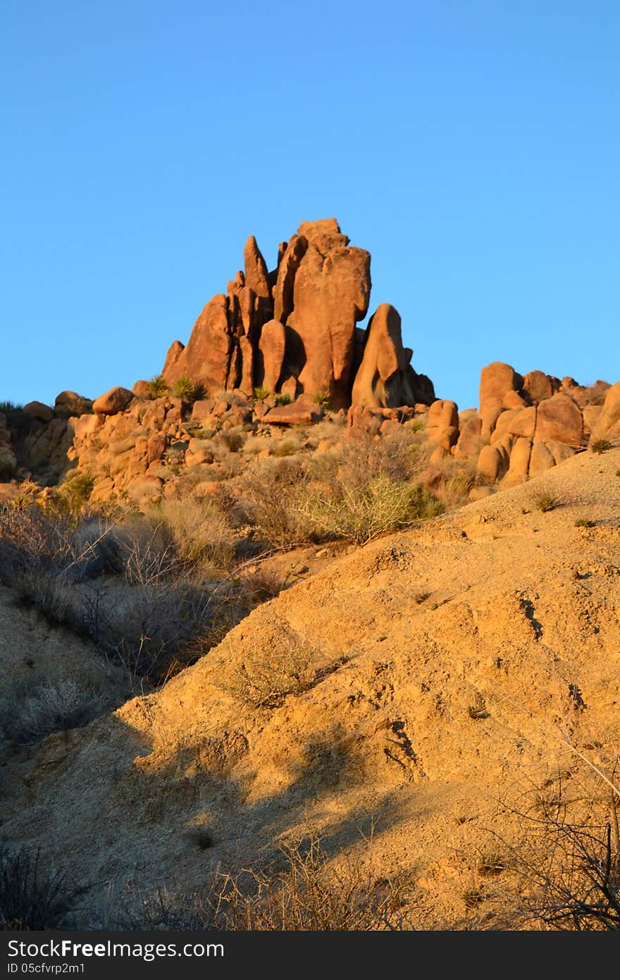 Dry Desert Rocks