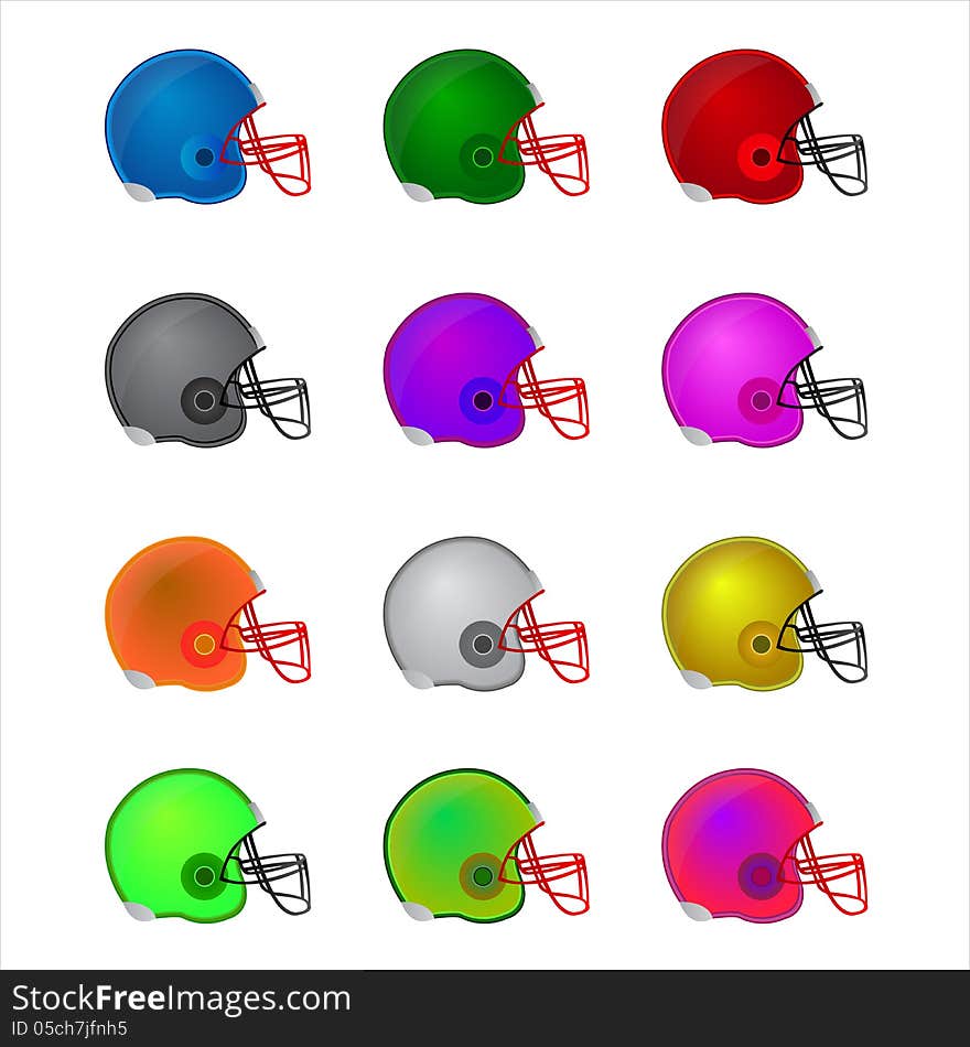 Football helmets