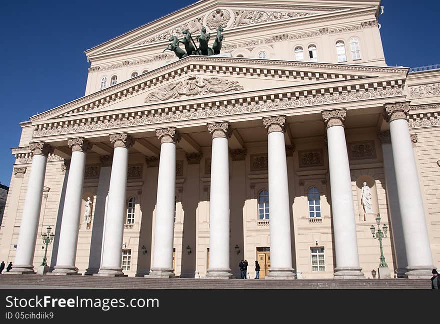 Grand Theatre. Moscow.