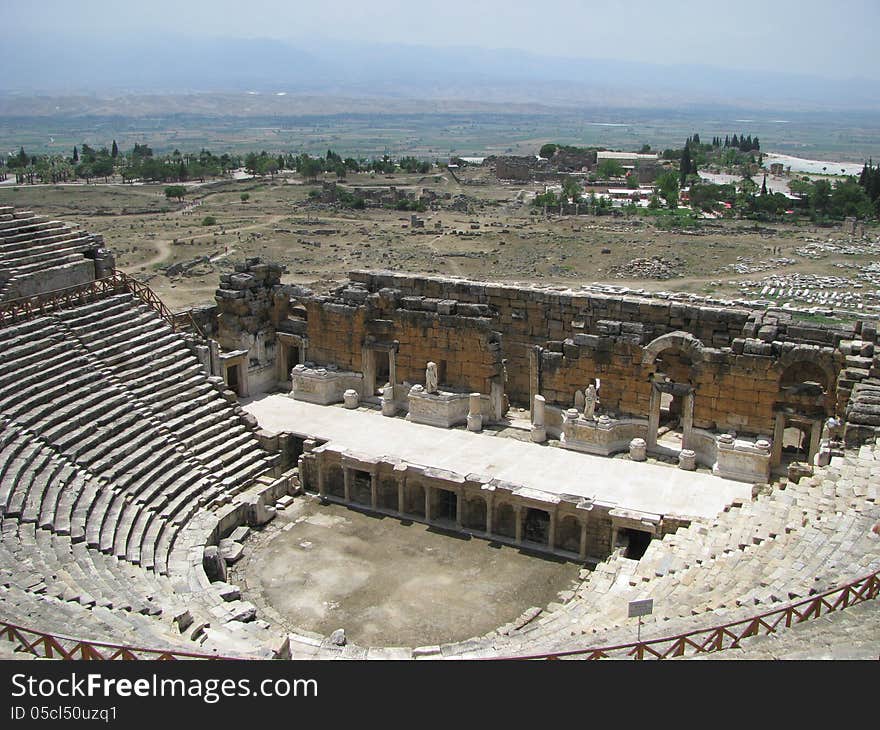 Ruins of an ancient theatre