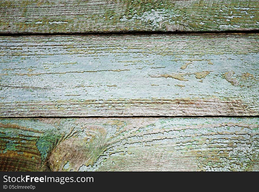 Texture of old painted boards. Abstract design. Texture of old painted boards. Abstract design