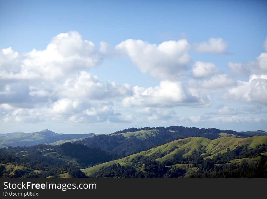 Valley with Clouds 02