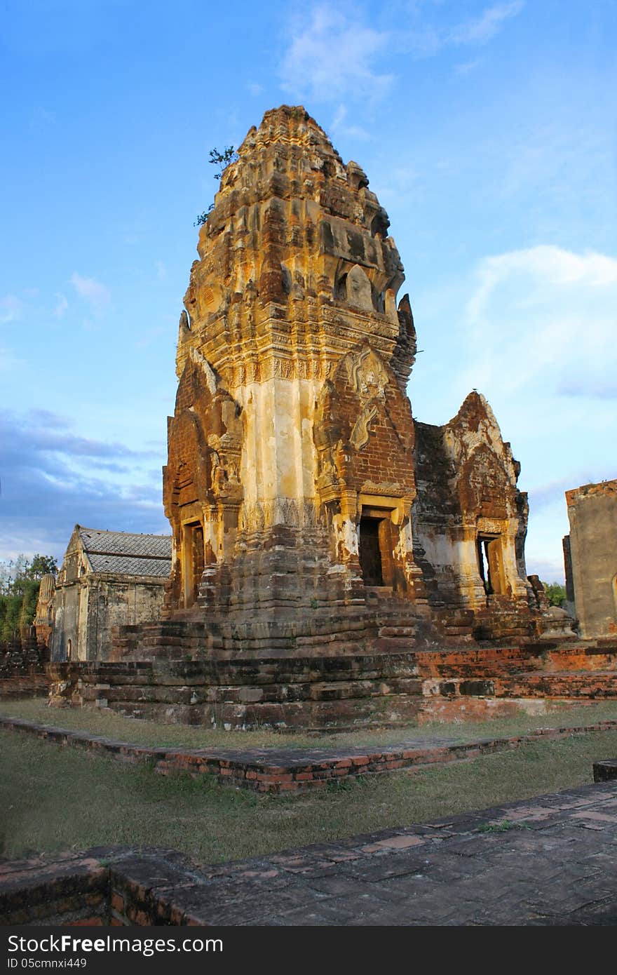 346 year old palace in Lopburi Thailand. 346 year old palace in Lopburi Thailand