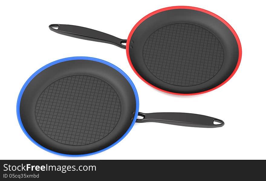 Two frying pans