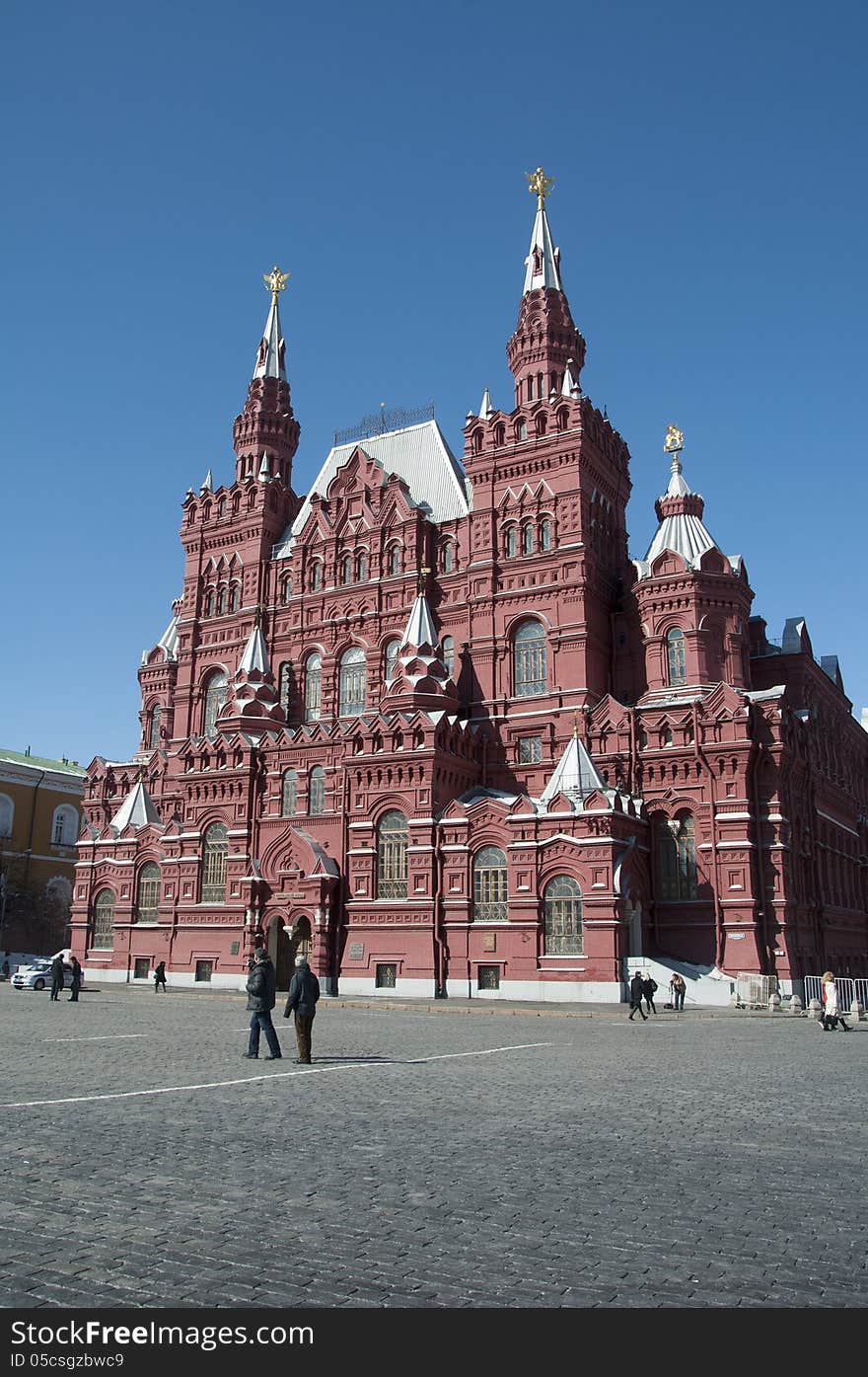 The State Historical Museum in Moscow s Red Square