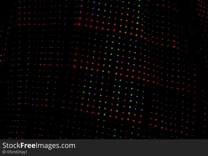 Colored Light Blanket