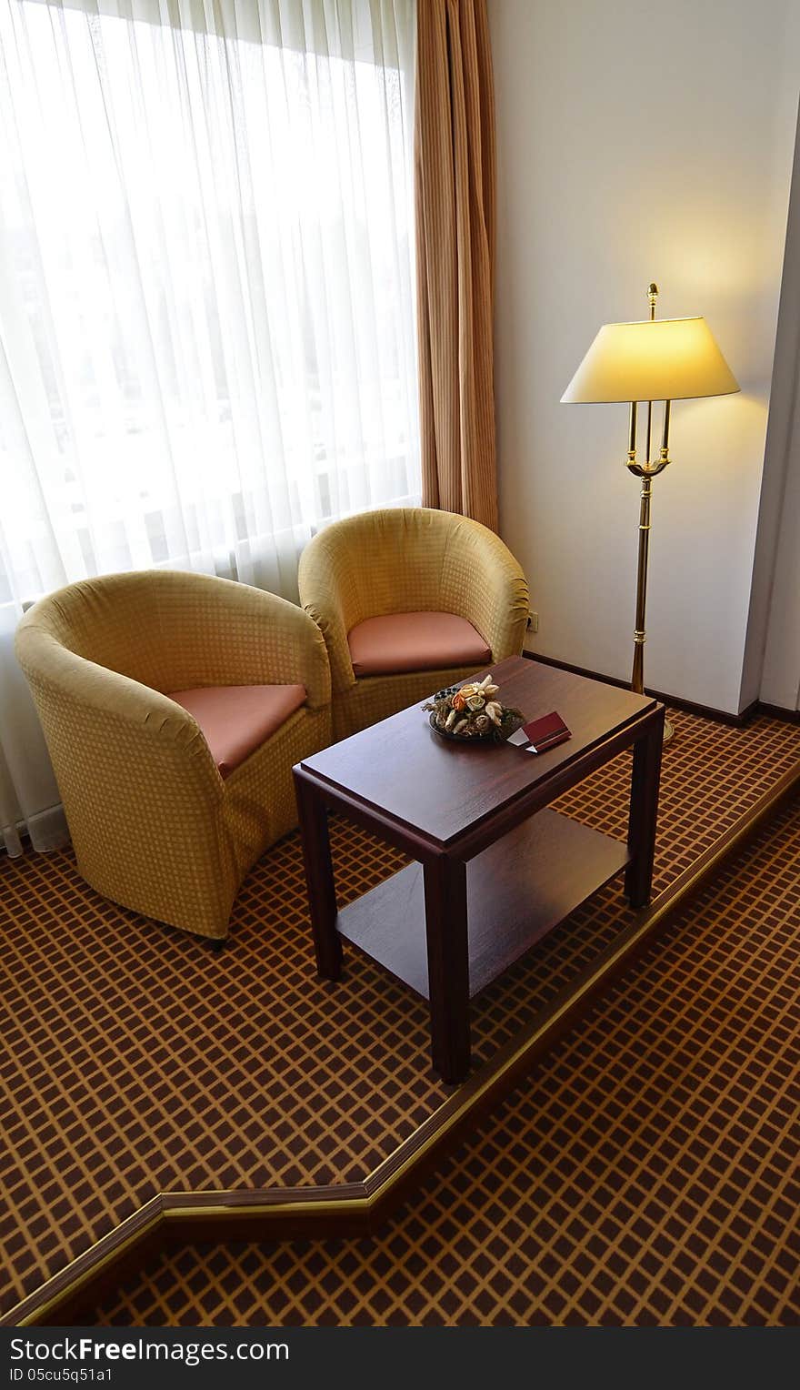 Nice interior of a hotel room. Nice interior of a hotel room