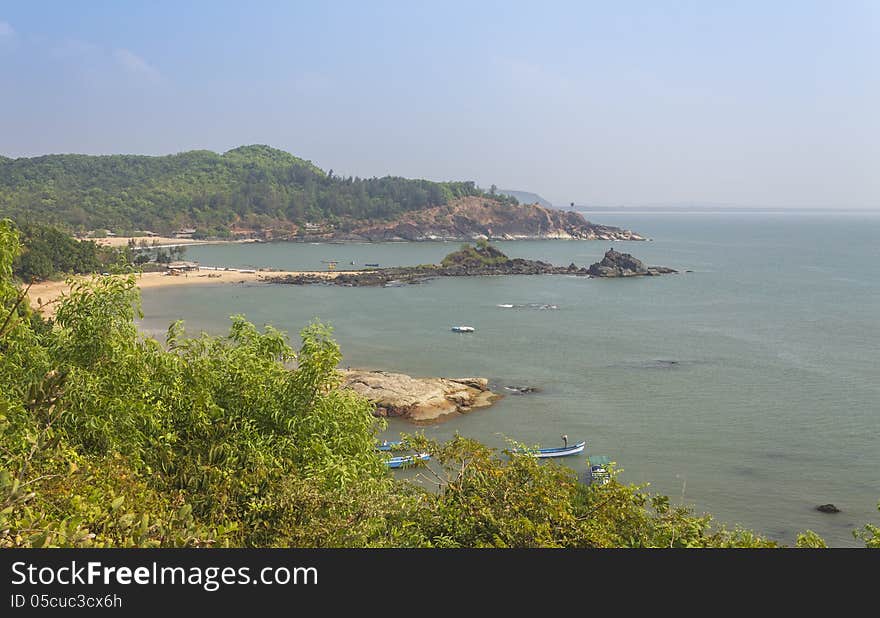 Beach Om in India