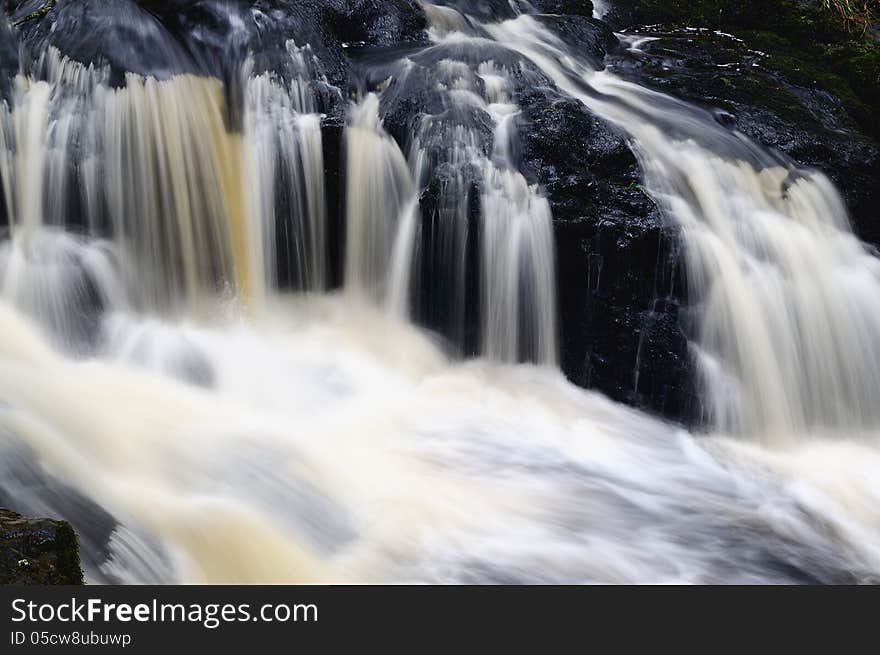 Glenariff Waterfalls, County Antrim, Northern Ireland