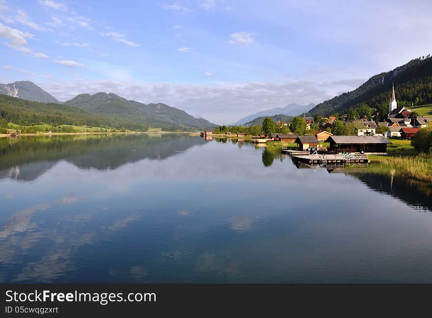 Lake Weissensee, Austria