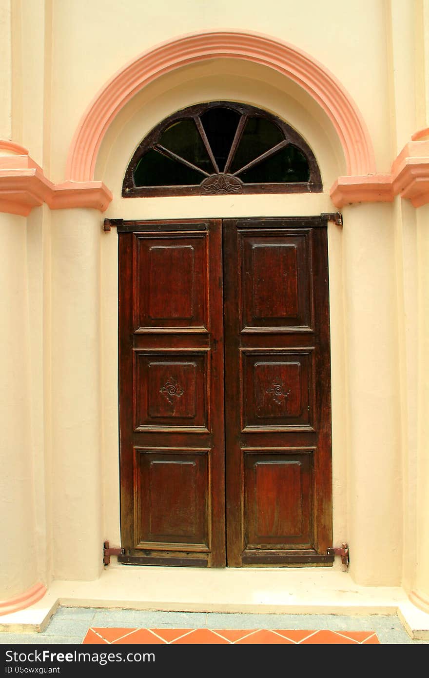 Malay mosque’s door