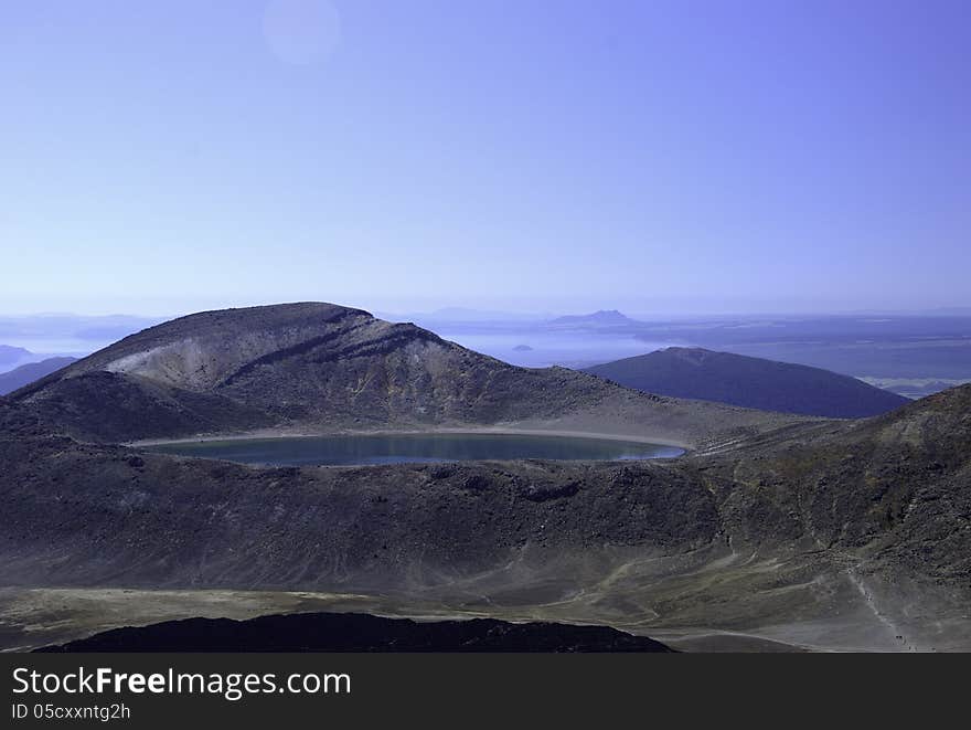 Alpine Tongariro Crossing, Lake