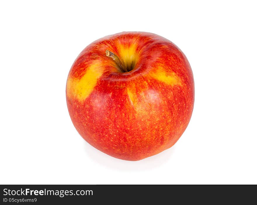 Fresh Apple On White Background