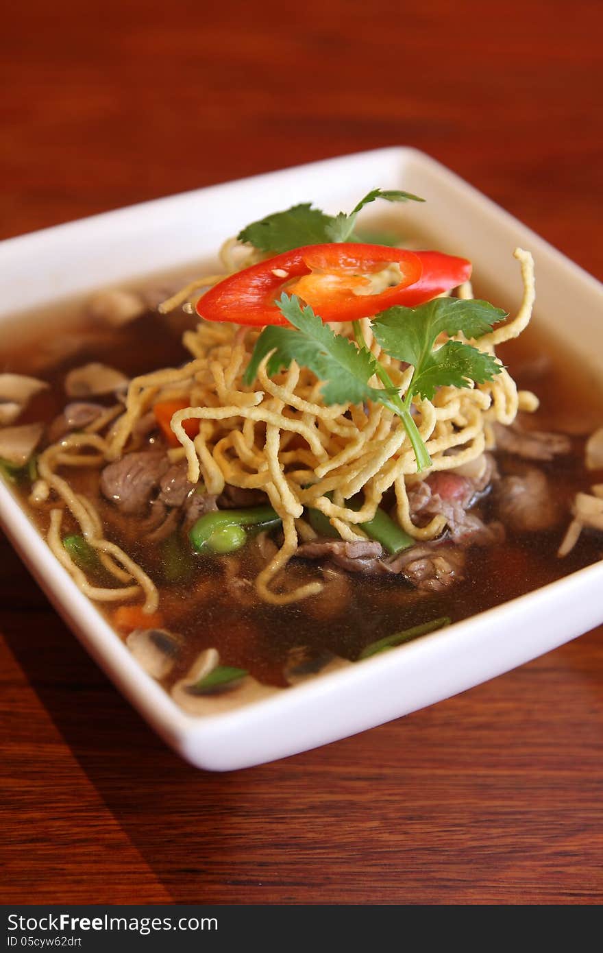 Beef Stew Noodle Soup