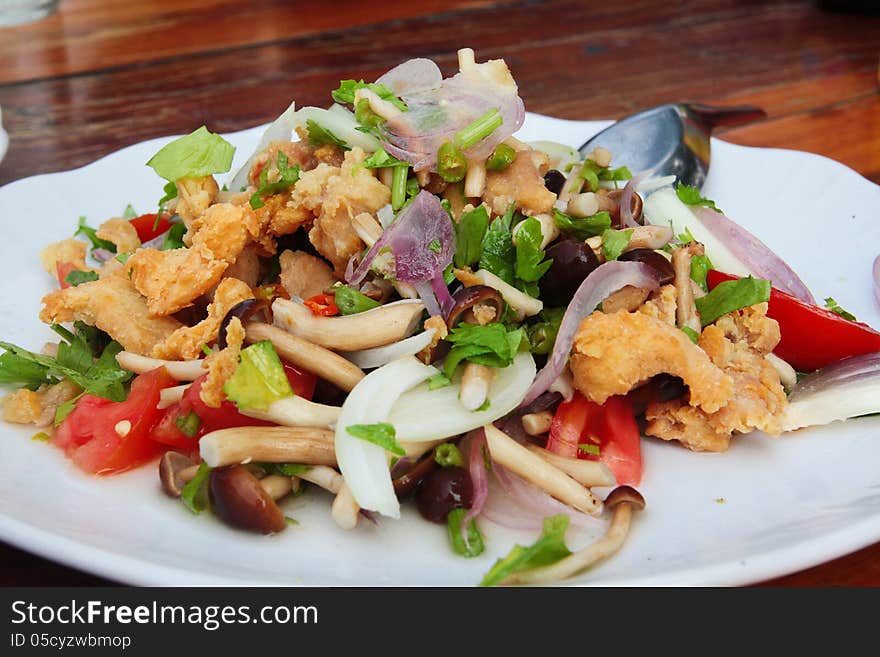 Thai Chicken Sour Salad