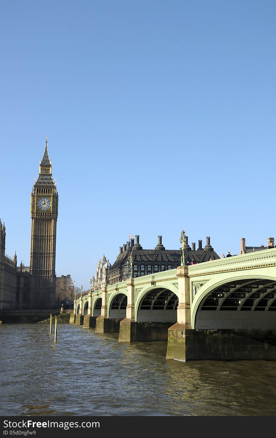 Westminster Bridge and Big Ben, London