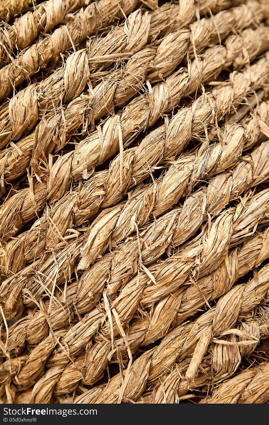 Straw Rope Background