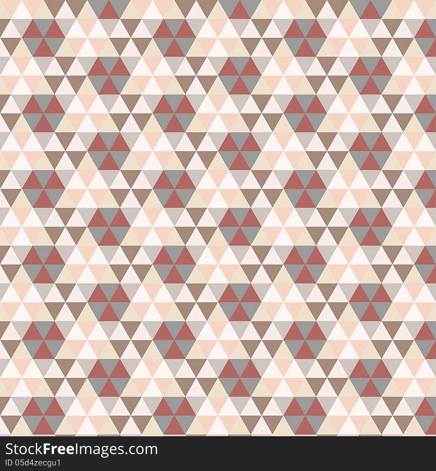 Triangular Vintage Pattern