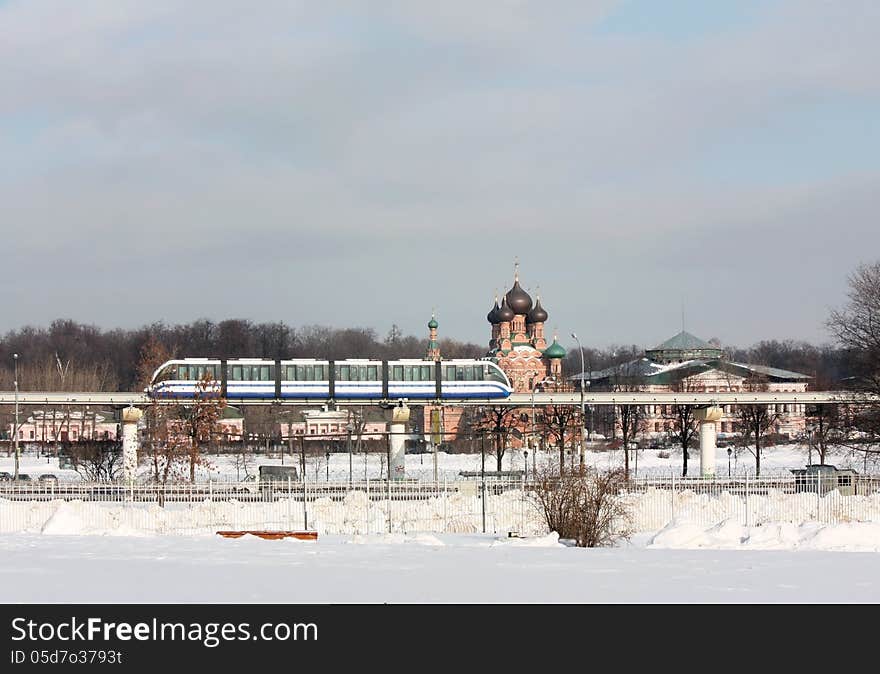 Monorail in Moscow