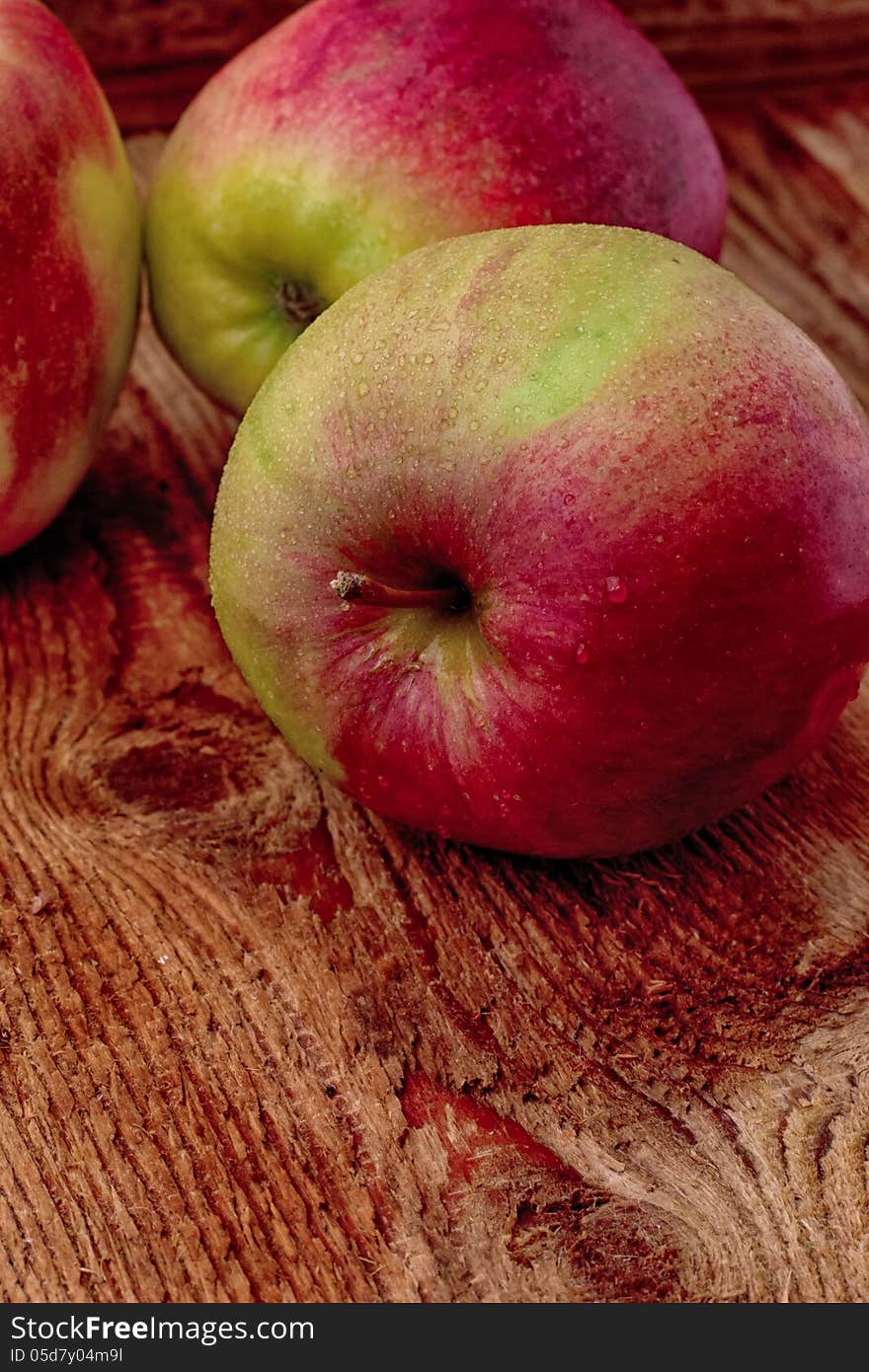 Apples, vegetarian kitchen