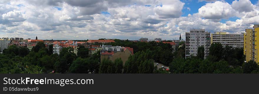 Panorama Wroclaw, Poland