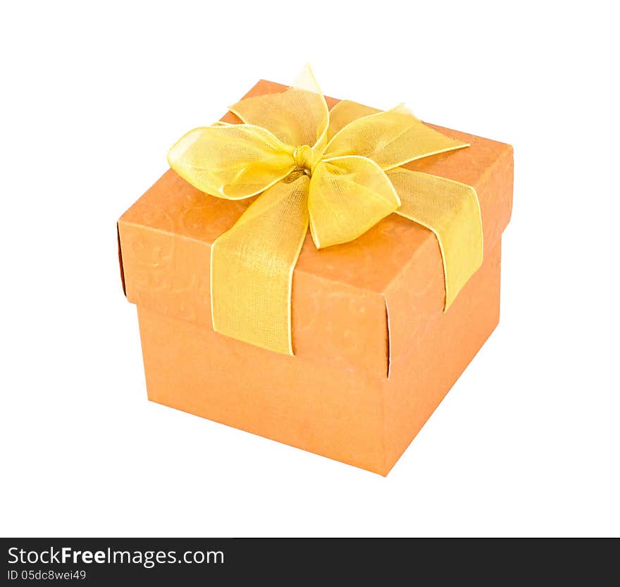 Orange Gift Box