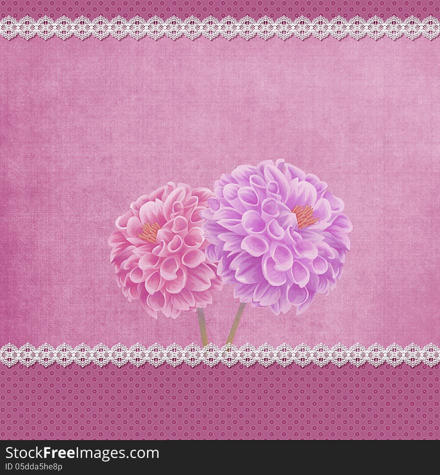 Floral Greeting Card