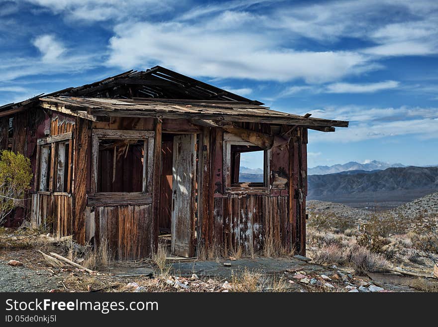 Decayed Cabin In Randsberg