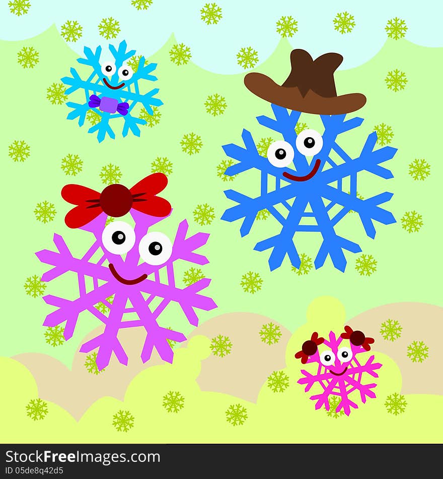 Snowflake Family