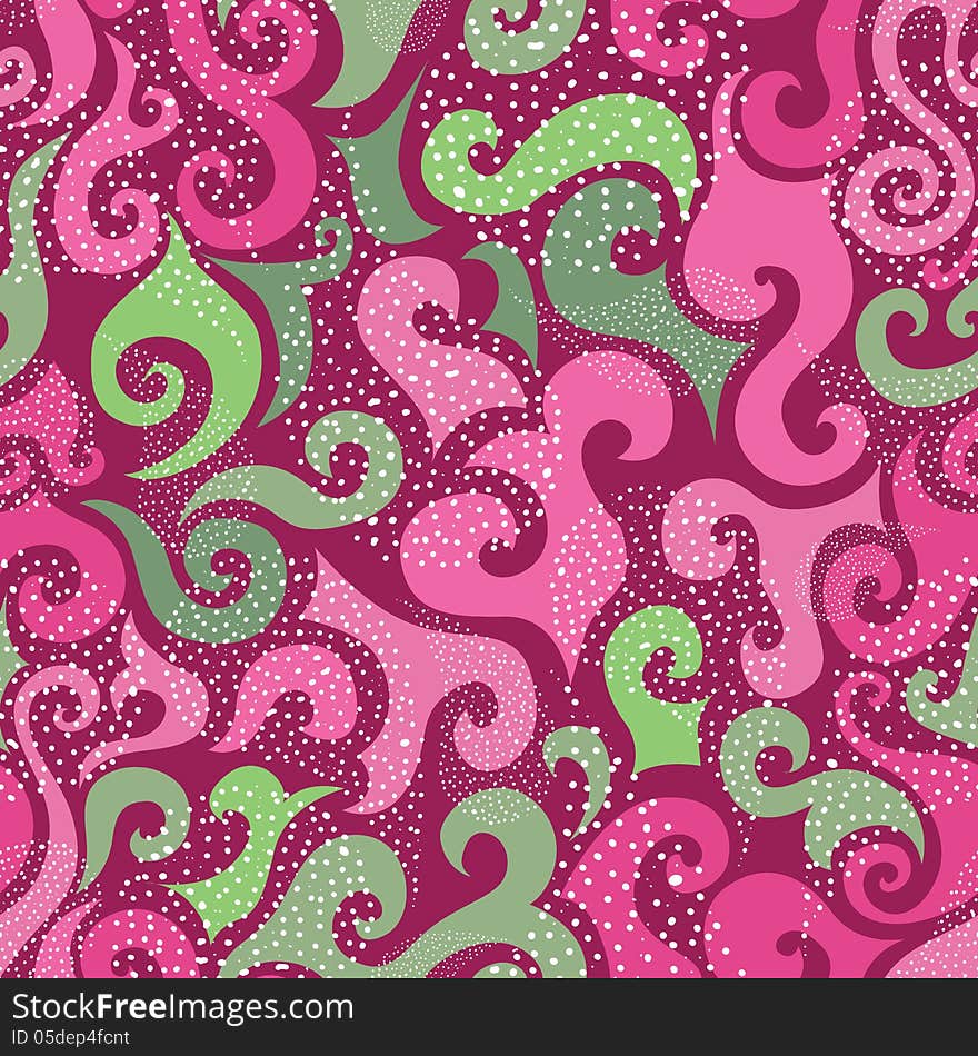 Abstract swirl seam less pattern. Abstract swirl seam less pattern