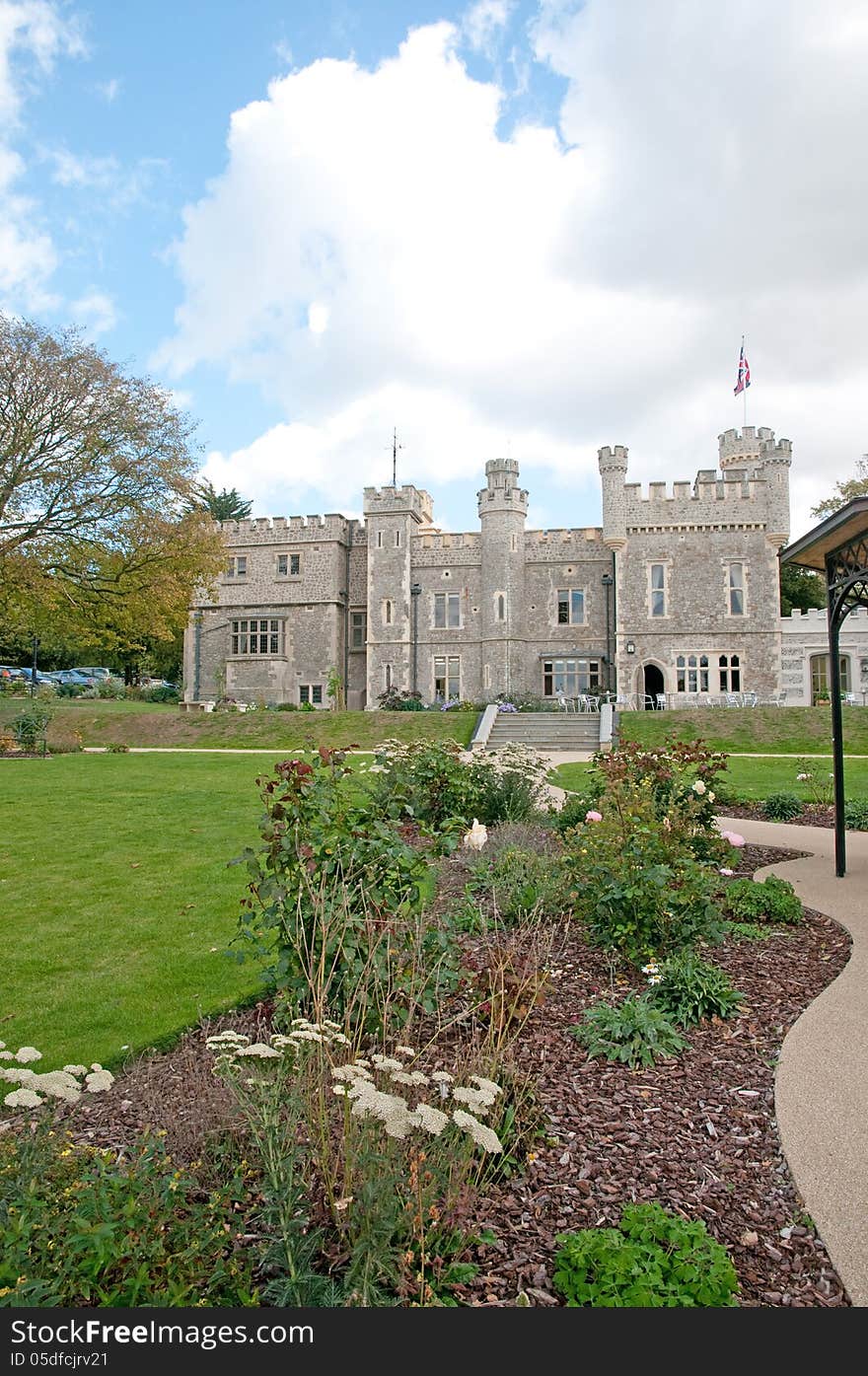 Garden and castle