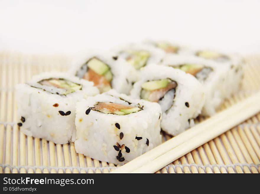 Sushi - Tasty California Rolls