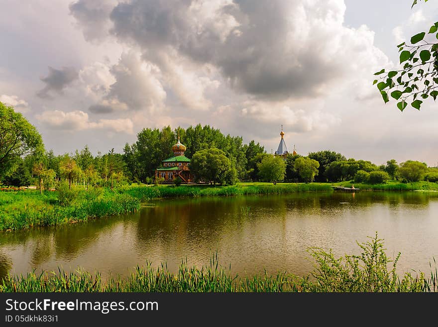 China's Heilongjiang Province, Harbin City,Volga Manor.