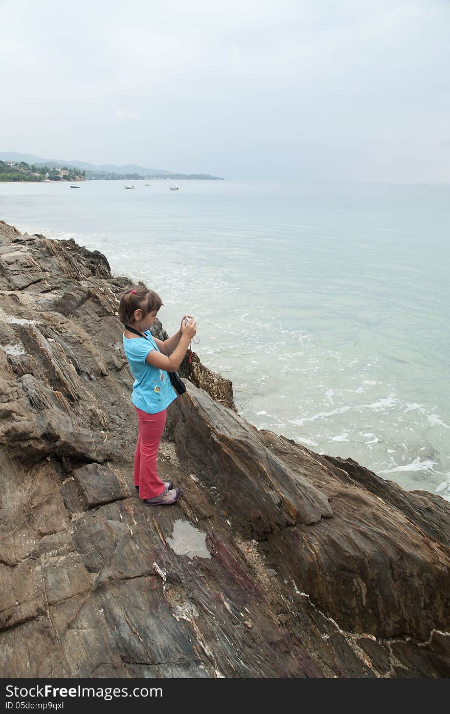 Little Girl Photographer