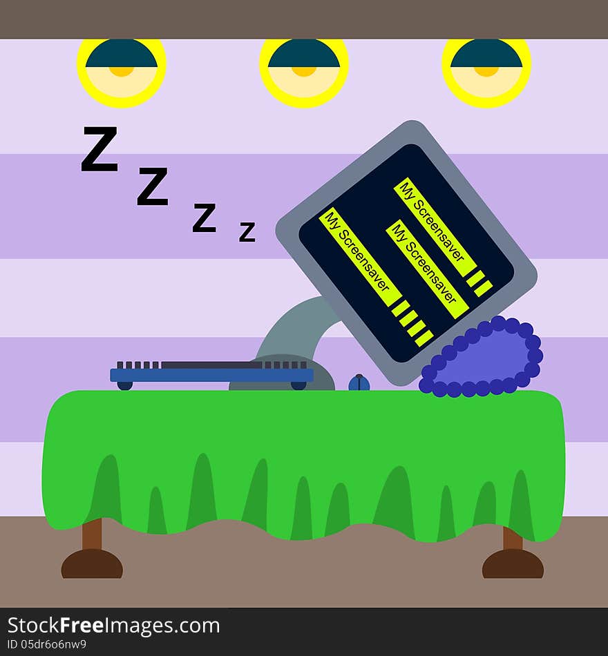 Sleeping computer