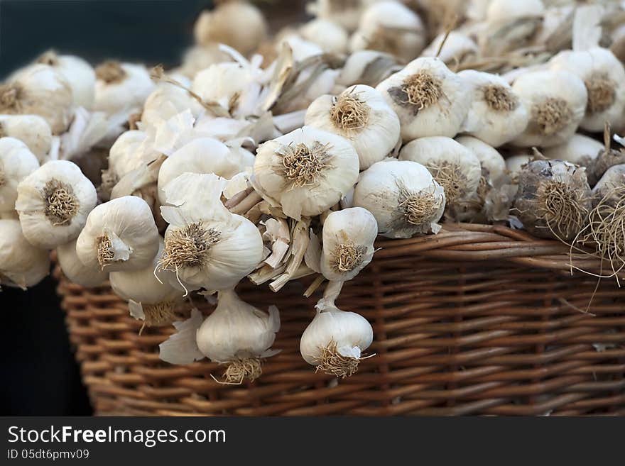 A Basket Of Garlic