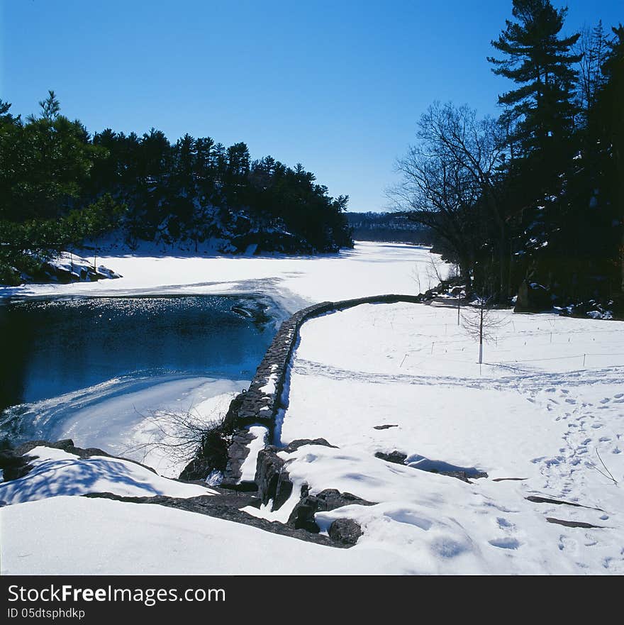 Winter On The St. Croix River