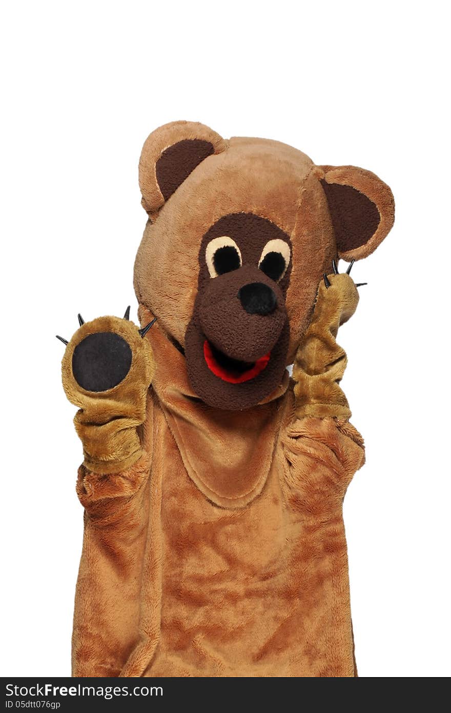 Funny bear costume