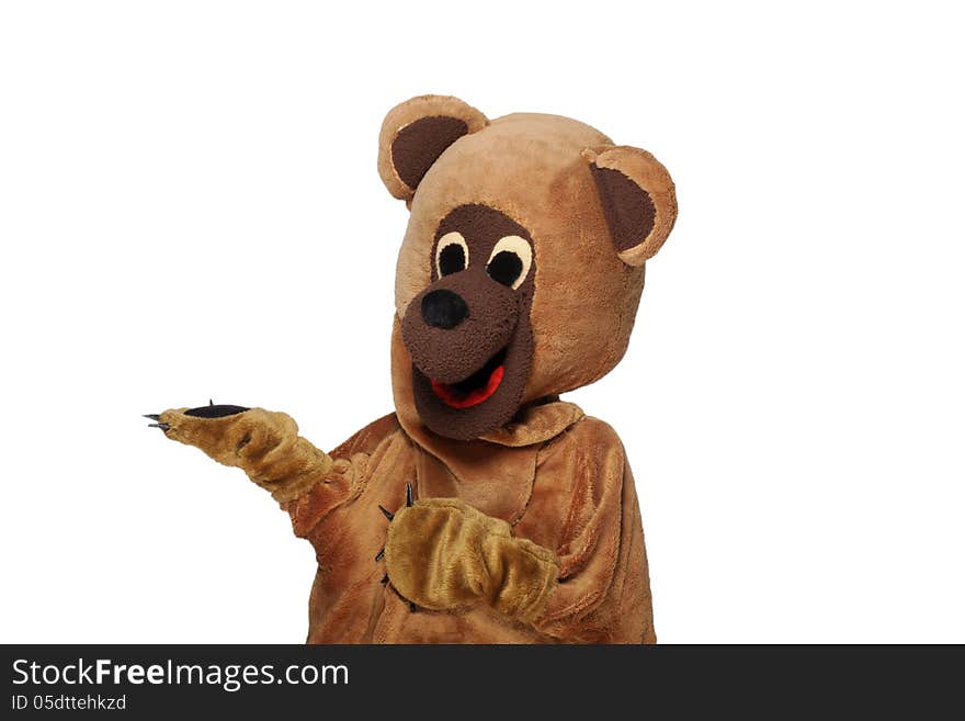 Funny bear costume