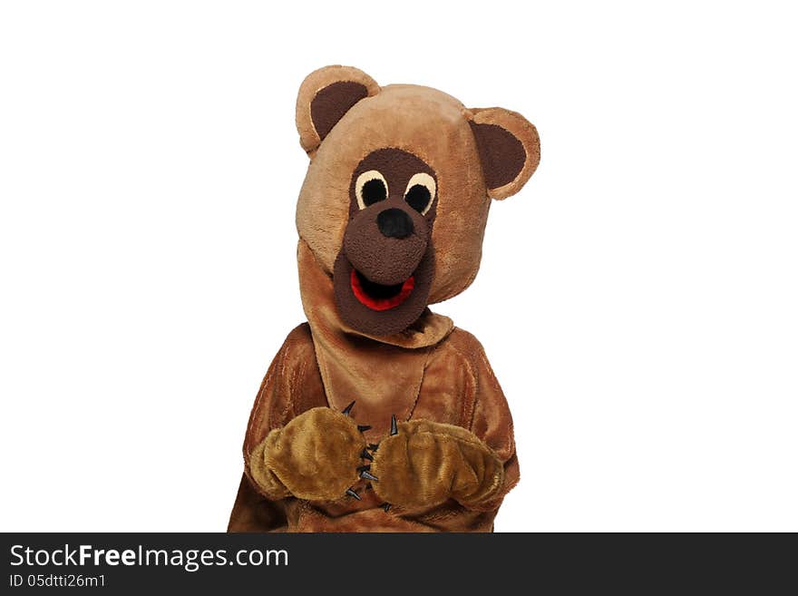 Funny bear costume