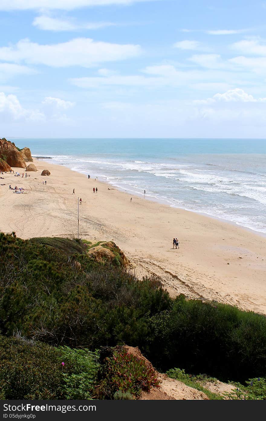 Western Algarve beach scenario, Portugal