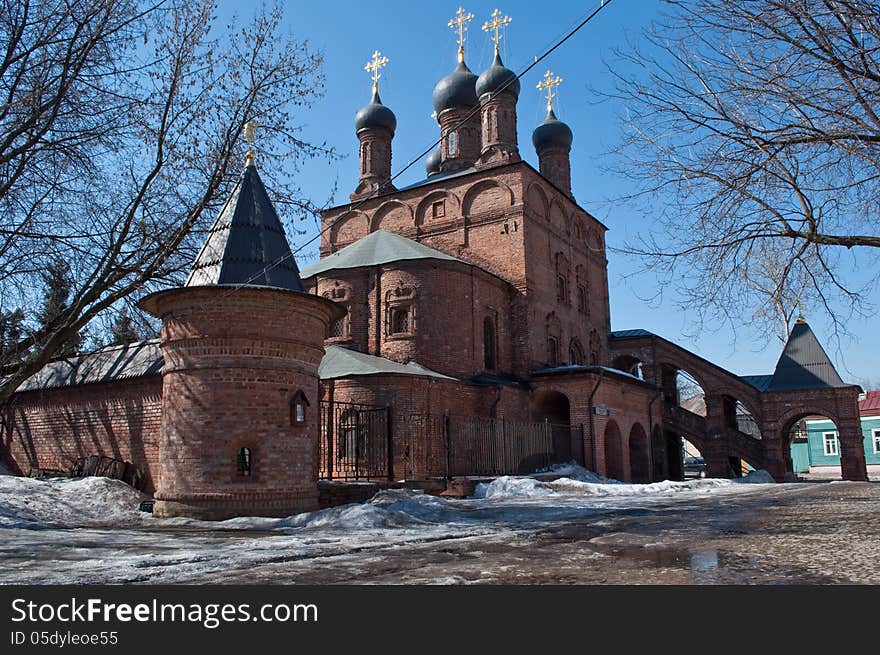 The Cathedral of the Dormition. Kruticky Patriarchal farmstead.