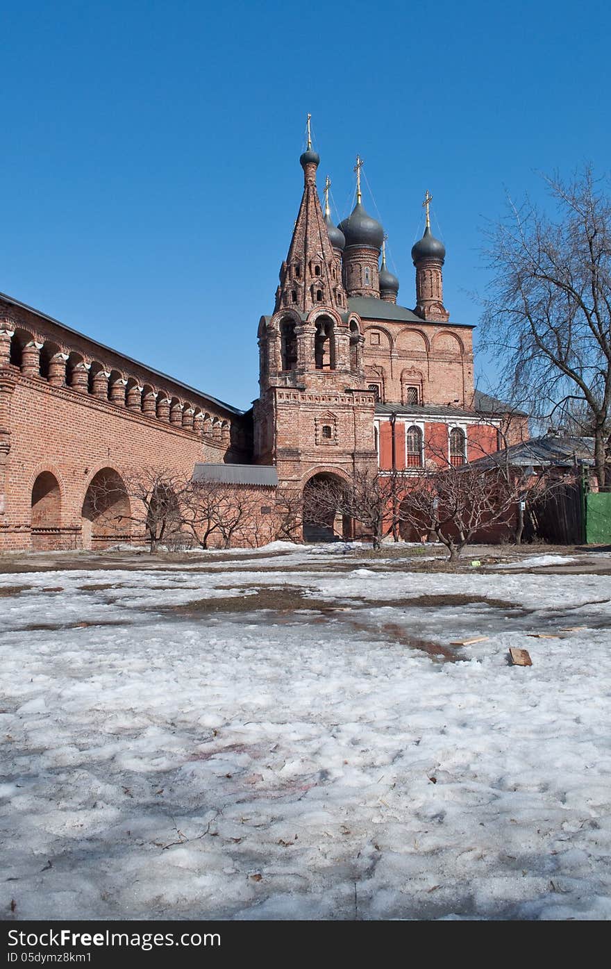 The Cathedral of the Dormition. Kruticky Patriarchal farmstead.