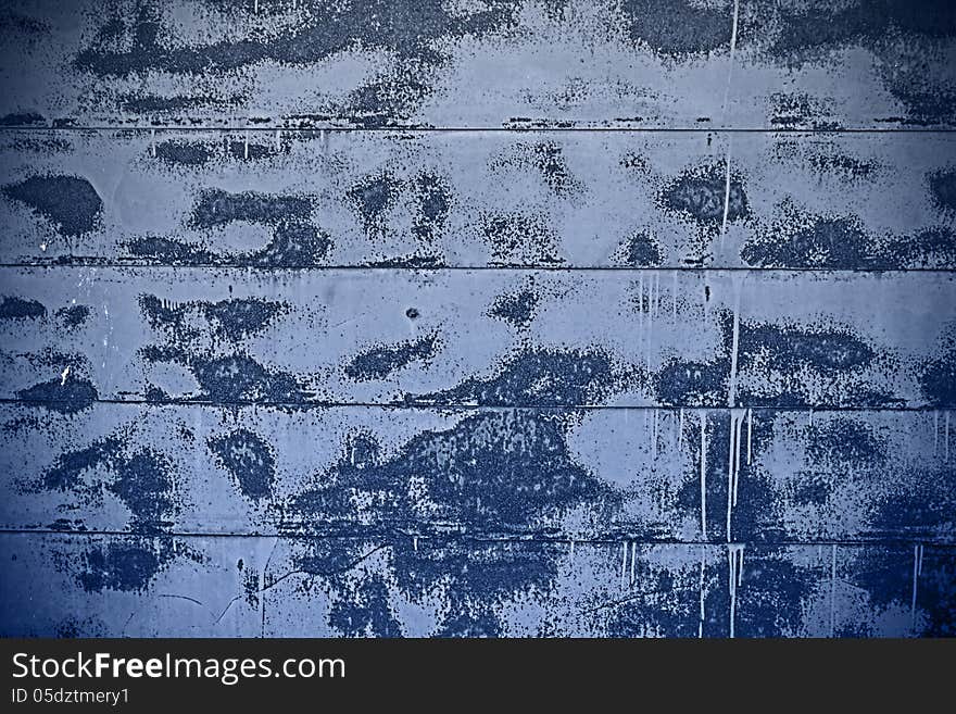 Spotted Blue And White Wall Background