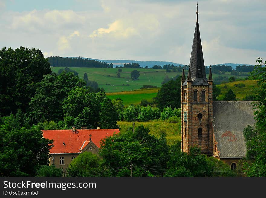 Okrzeszyn, Dolny Slask