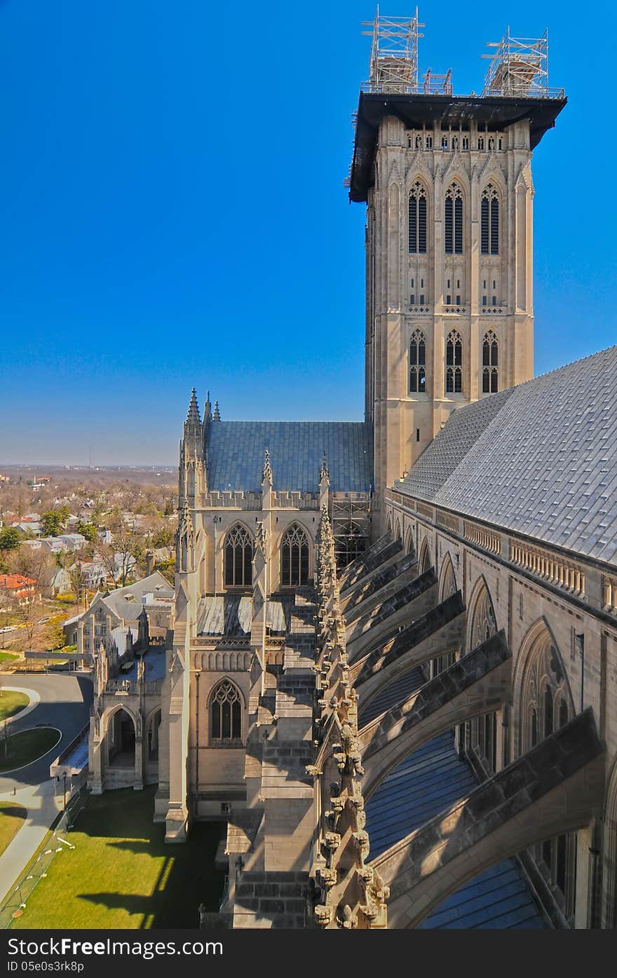 National cathedral washington dc - april 5, 2013